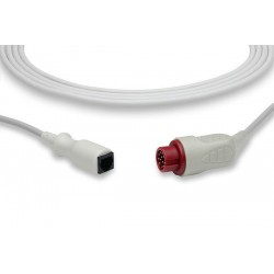 001C-30-70759, Mindray compatible IBP adapter cable w/Medex Abbott connector